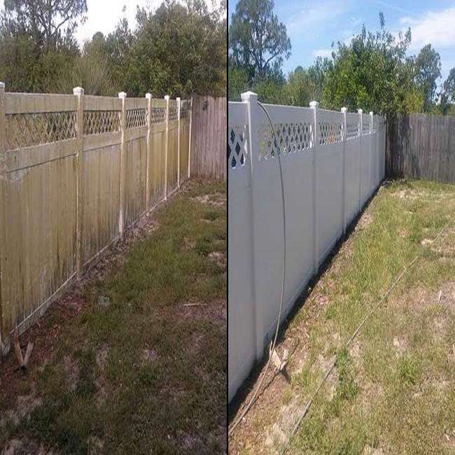 Fence Cleaning Service