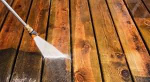 deck Cleaning pressure washing